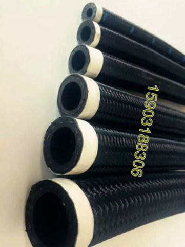 1m AN16 -16 16AN 22mm Black Nylon Braided Hose Oil Cooler Hose Dry Sump Coolant Hose Line ► Photo 1/6