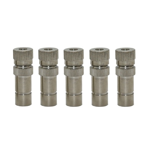 6mm, 8mm Misting Nozzles Slip-Lock Quick-connect Low Pressure Atomization Spray Nozzle Gareden Sprinklers 5 Pcs ► Photo 1/6