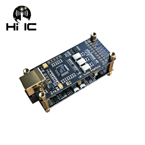 HIFI AUDIO Decoder SA9227+ES9038Q2M USB DAC ES9038 Asynchronous USB Module OPA1612 + AD8397/Double NE5532 DSD128 32Bit / 384Khz ► Photo 1/1