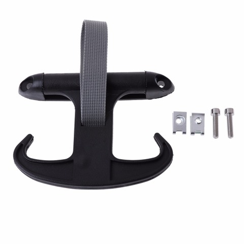 QILEJVS Wholesale Cargo Trunk Bag Hook Hanger Holder For VW VOLKSWAGEN Passat Jetta Audi A4 Black #1 ► Photo 1/6