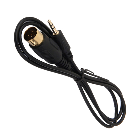3.5mm JACK MP3 AUX LEAD 13-PIN Input Cable for IPOD IPHONE KENWOOD ► Photo 1/6