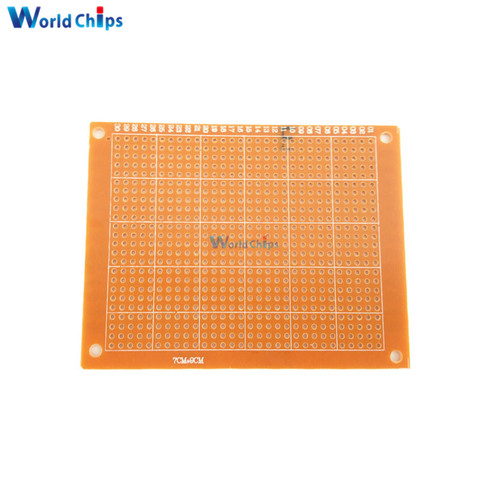 2Pcs 7x9 7*9cm Single Side Prototype PCB Breadboard Universal Board Experimental Bakelite Copper Plate Circuirt Board DIY ► Photo 1/1