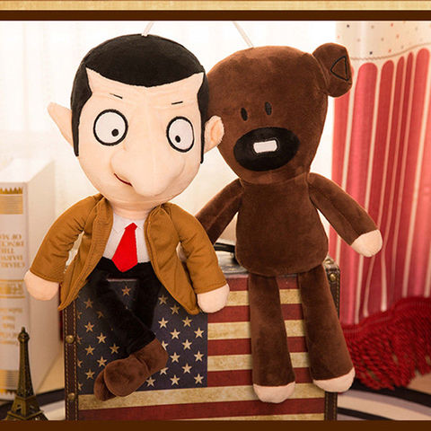 30/40cm Movie Mr Bean Teddy Bear Cute Plush Stuffed Toys Bear Plush Toys For Children Birthday Present Gifts ► Photo 1/6