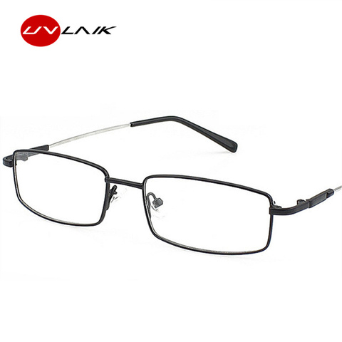 UVLAIK New Arrival Memory Titanium Glasses Frame Optical Eyeglasses Frame Classic Business Men Essential Full-framed Glasses ► Photo 1/6