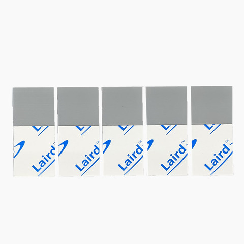 5pcs LAIRD 15*15*0.12mm Silicone Thermal Pad heatsink Cooling pads for CPU GPU VGA Chip Northbridge CPU cooling pad ► Photo 1/1