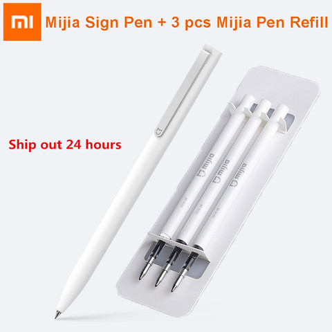 Original Xiaomi Mijia Sign  9.5mm Signing PREMEC Smooth Switzerland Refill MiKuni Japan Ink add Mijia Black Refill ► Photo 1/6