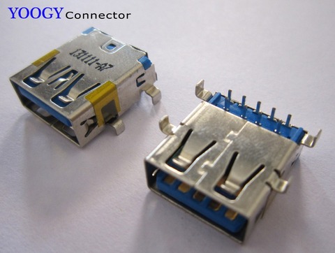 Laptop USB3.0 Jack fit for Dell XPS L421X and HP Pavilion DV7-7001er DV7-7230 series motherboard female usb 3.0 connector ► Photo 1/2