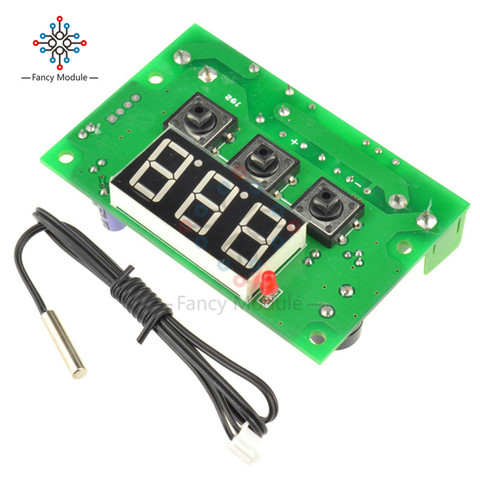 Temperature Controller Control Switch 12V Thermostat Relay Sensor -50-110C W1301 ► Photo 1/6