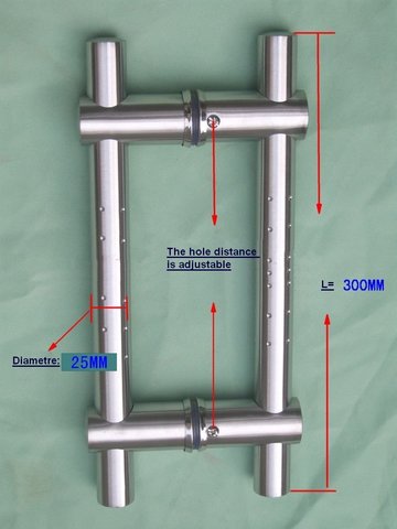 Glass door handle,stainless steel door handle,shower door handle(XYLS-003) ► Photo 1/1