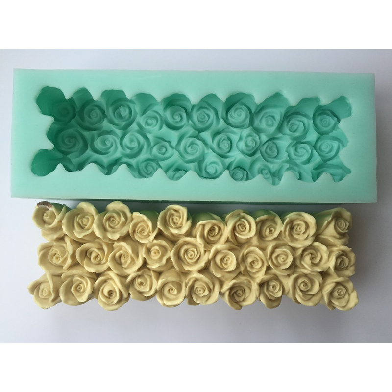Rose loaf silicone soap mold, silicone soap mold, rose silicone mold