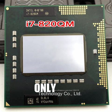FREE SHIPPING Core i7-820QM Processor (8M Cache,1.73GHz to 3.06Ghz, i7 820QM , SLBLX ) PGA988 TDP 45W Laptop CPU ► Photo 1/2