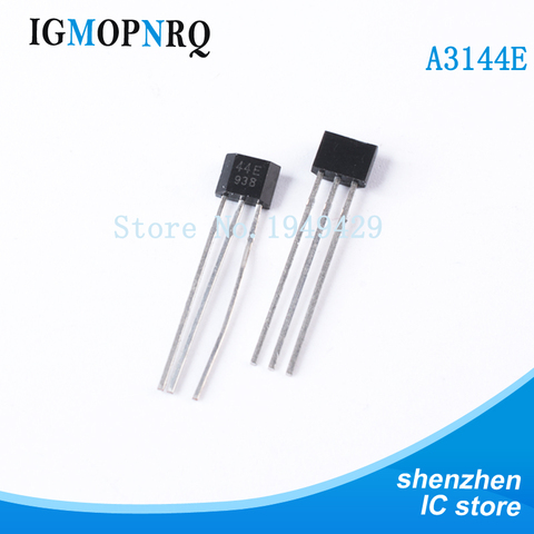 10PCS/Lot A3144/ OH3144/ Y3144 3144 Hall Effect Sensor Magnetic Detector 4.5-24V TO-92 ► Photo 1/2