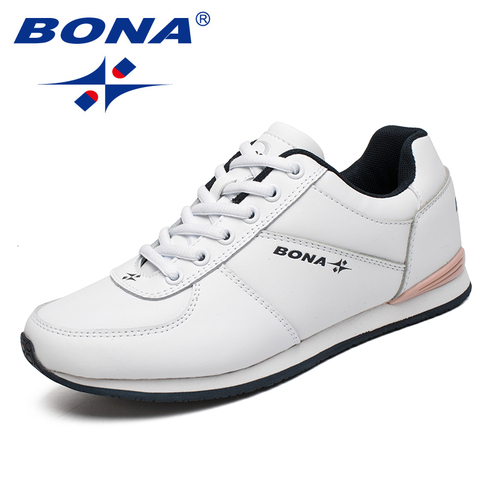 BONA New Classics Style Women Running Shoes Lace Up Women Athletic Shoes Outdoor Jogging Sneakers Comfortable Fast Free Shipping ► Photo 1/6
