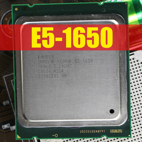 Intel Xeon E5 1650 3.2GHz 6 Core 10Mb Cache Socket 2011 CPU Processor SR0KZ  e5-1650 Six-Core  (working 100% Free Shipping) ► Photo 1/3