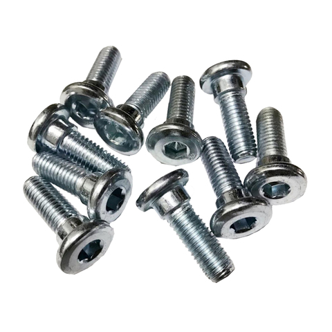 10 Pieces M8 x 20mm Motorcycle Brake Disc Rotor Mount Screws Bolts Lightweight & Anti-rust Corrosion Resistance Dropship ► Photo 1/6