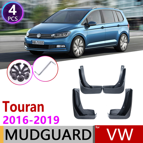 for Volkswagen VW Touran 2016 2017 2022 MK2 Mudflap Fender Mudguard Mud Flaps Guard Splash Flap Mudguards Car Accessories ► Photo 1/6