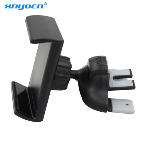 Universal Car Moble Phone Mount Holder CD Slot Air Vent 360 Car Phone Stand Bracket 58-90mm Adjustable For iPhone 6 6s 7 7 Plus ► Photo 1/6