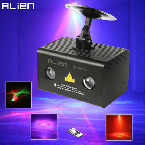 ALIEN Remote RG Aurora Laser Light Projector Stage Lighting Effect RGB LED Water Wave Party Dance Disco DJ Holiday Xmas Lights ► Photo 1/6