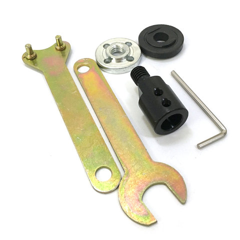 Cutting Machine Angle Grinder Spindle Adapter 10mm Shank M10 Arbor Mandrel for Grinding Polishing Shaft Motor ► Photo 1/5