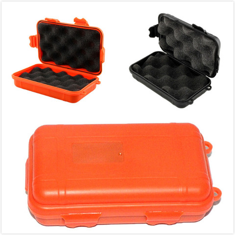 Outdoor Shockproof Waterproof Airtight Survival Storage Case Container Carry Box 12cm*8cm*4cm ► Photo 1/4
