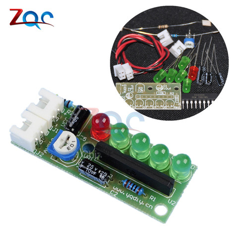 Electronic DIY Kit KA2284 DIY KIT Audio Level Indicator Suite Trousse Parts 5mm RED Green LED Level Indicating 3.5-12V ► Photo 1/6