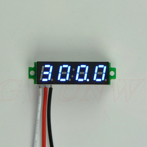 GWUNW BY428V 0.28 inch 4 bit Micro voltmeter DC 0-500V(500V) Voltage Tester Meter ► Photo 1/4