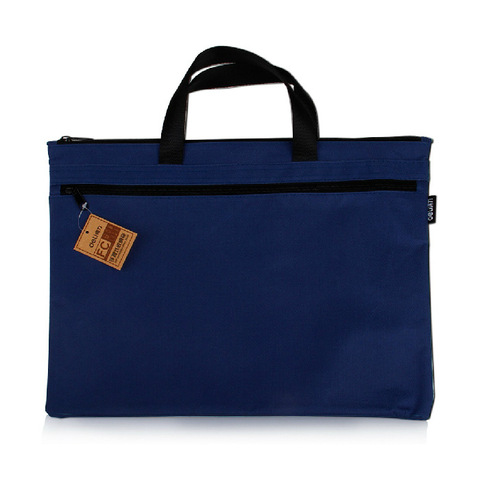5840 Document Bag A4 Office Supplies Zipper Information Bag Women's Canvas Handbag Men's Briefcase ► Photo 1/5