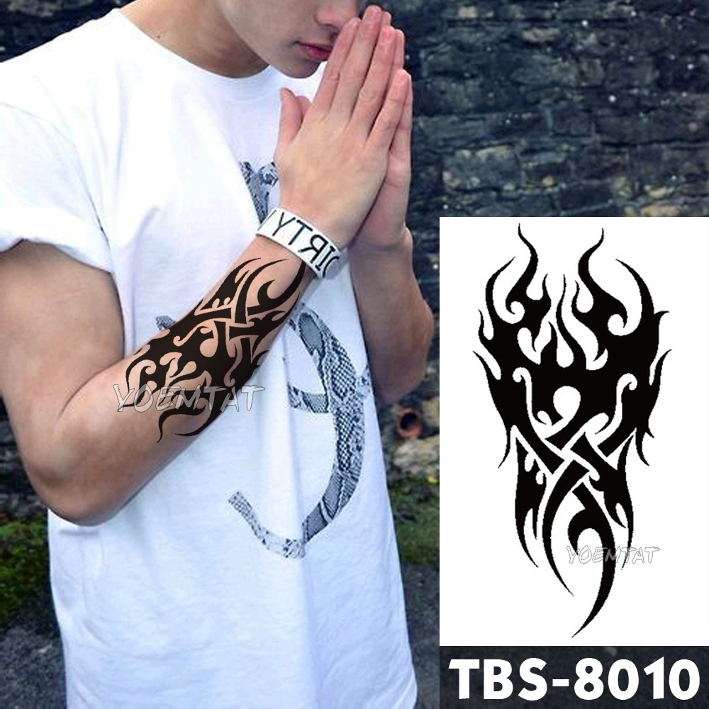 Price History Review On Waterproof Temporary Tattoo Men S Fire Tatoo Eagle Lotus Mandala Eye Flame Totem 12 19cm Water Transfer Fake Tatto For Man Aliexpress Seller Yoemtat Official Store Alitools Io