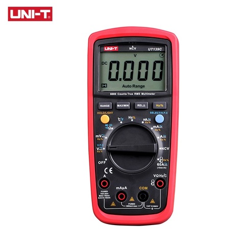 UNI-T Digital Multimeter UT139 Series True RMS LPF Low Pass Filter LoZ AC DC V A Temperature Res Freq Test ► Photo 1/6