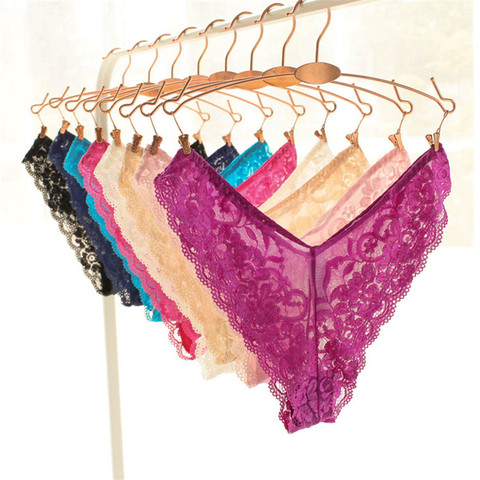 Free Shipping Sexy Women Briefs Panties Women's Lace Underwear Thong G String Woman Short String S M L XL XXL XXXL 4XL XXXXL ► Photo 1/6