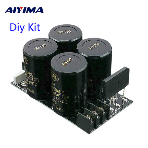 AIYIMA 35A Rectifier filter Board 10000uf/50V AC to DC Audio Amplifier Supply Power Board Diy Kits For 3886 7293 Amplifier DIY ► Photo 1/6