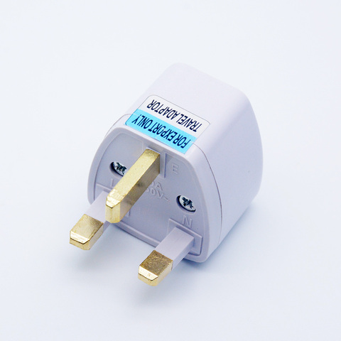 Universal 3Pin UK HK AC Travel Power Plug US/EU/AU To UK/HK 3 Pin Socket Convert Converter Plug Adapter for Travel Use ► Photo 1/5