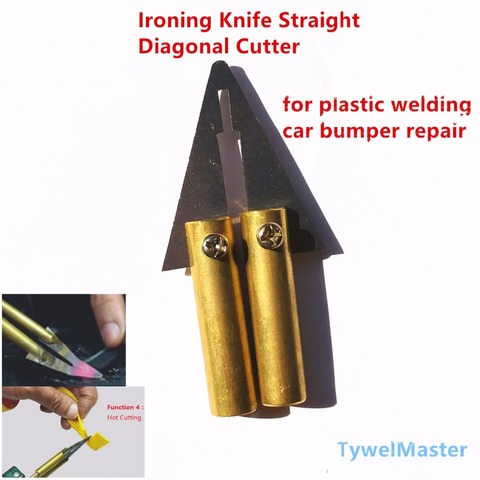 Hot Stapler Plastic Repair Tool Accessory Car Auto Bumper Weld Ironing Hot Knife Straight Diagonal Cutter ► Photo 1/6