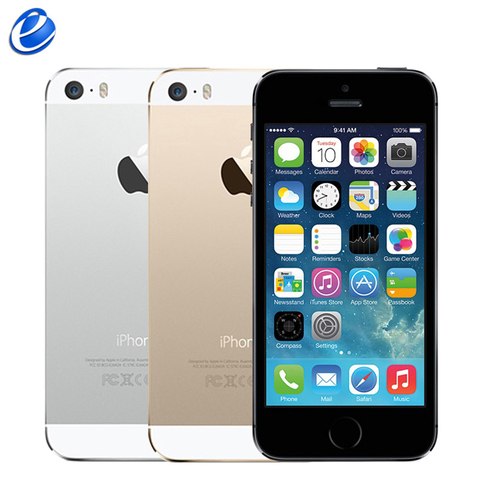 Original Unlocked Apple iPhone 5S with fingerprint Cell Phones iOS 4.0