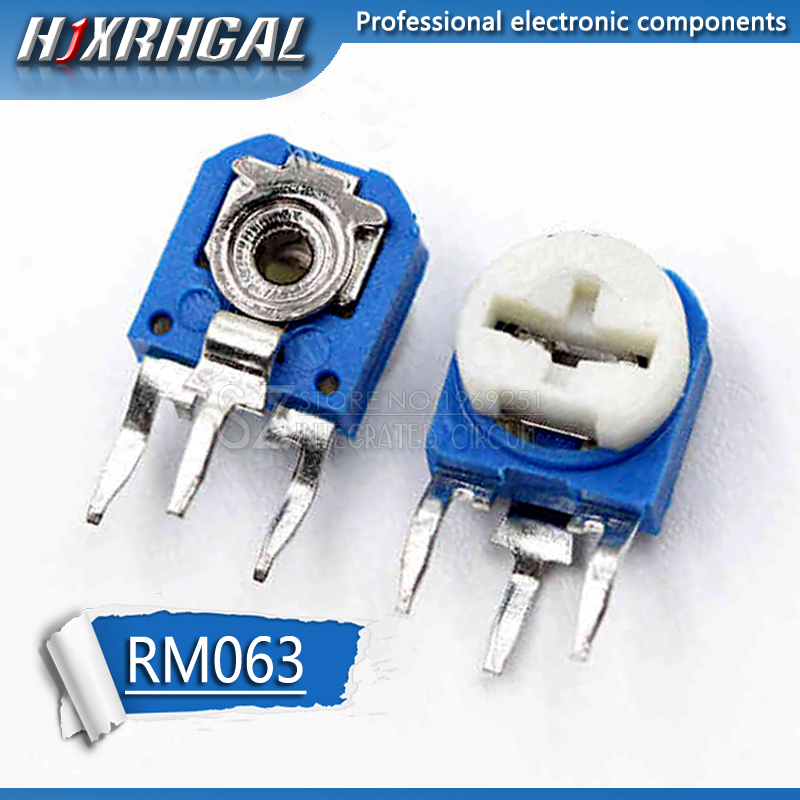 20pcs 10k ohm rm065 103 trimpot trimmer potentiometer adjustable resistance