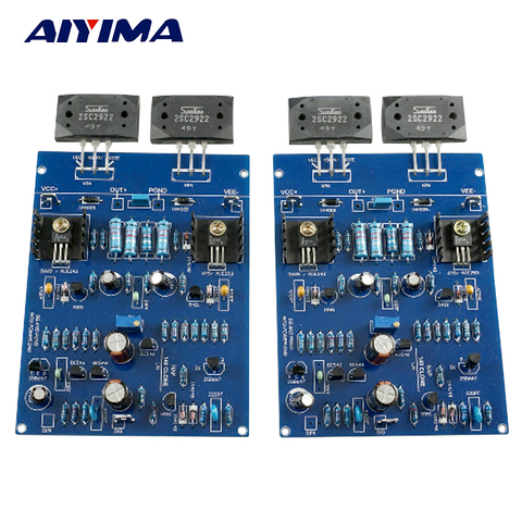 AIYIMA NAIM NAP140 AMP CLONE KIT 2SC2922 Power Amplifier Board Amplificador Kits AMP For DIY 2.0 Channels J163 ► Photo 1/6