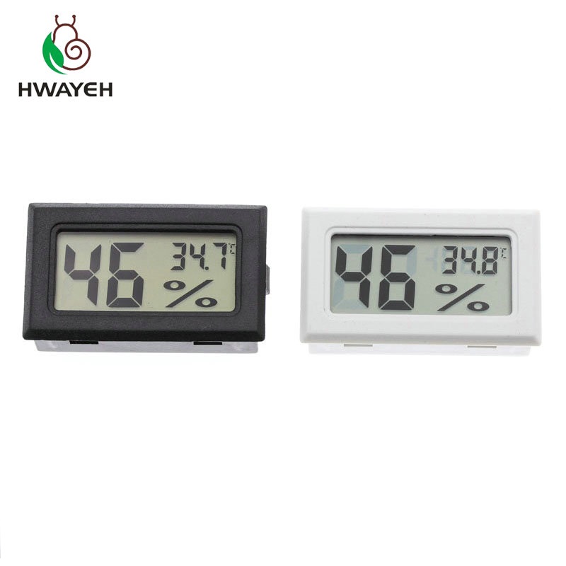 Digital LCD Mini Temperature Humidity Meter Thermometer Hygrometer Indoor 