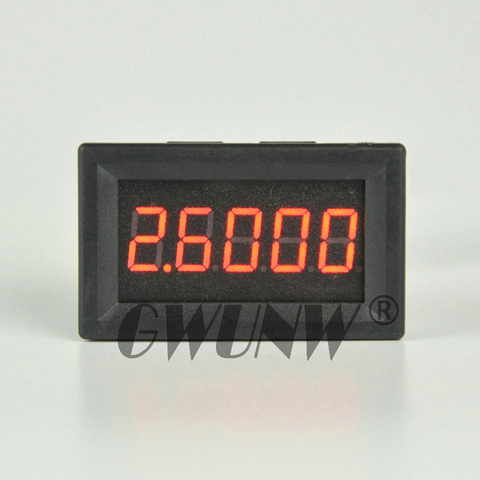 GWUNW  DC 0-5.0000A(5A) digital ammeter 5 bit 0.36 inch ► Photo 1/5