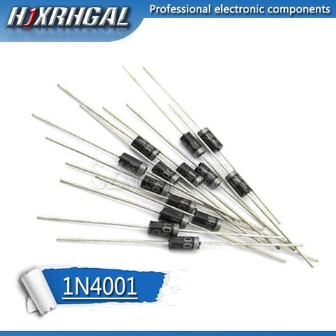 100PCS Rectifier Diode IN4001 1A 50V DO-41 1N4001 hjxrhgal ► Photo 1/1