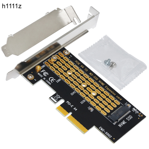 H1111Z Add On Cards PCIE to M2/M.2 Adapter/PCI Express M.2 SSD PCIE Adapter M.2 NVME/M2 PCIE Adapter Computer Expansion Cards M2 ► Photo 1/6