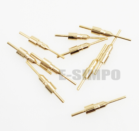1000pcs Round Pin,female pin socket for Pin Dim0.45-0.6mm ,without plastic for 2.54 hole pin socket ► Photo 1/6