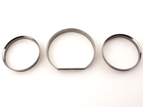 Chrome Styling Dashboard Gauge Ring Set for Mercedes Benz E Class W124 ► Photo 1/2