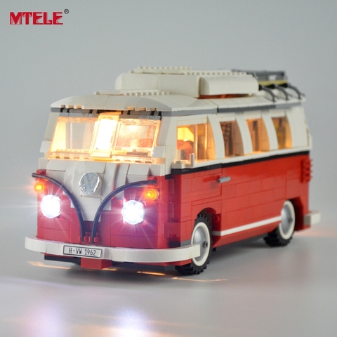 MTELE DIY LED Light Up Kit For Creator Series The T1 Camper Van Light Set Compatile With 10220 21001 ► Photo 1/6