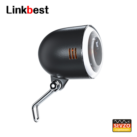 Linkbest Headlight LED Bicycle light StVZO Approved , Cree Led 80 Lux, Near Range Beam, 12V-48V for ebike ► Photo 1/6
