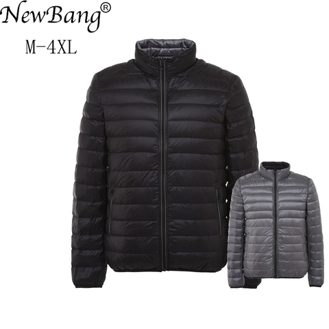 NewBang Brand Men's Down Jacket Ultra Light Down Jacket Men Autumn Winter Double Side Feather Reversible Lightweight Warm Parka ► Photo 1/6
