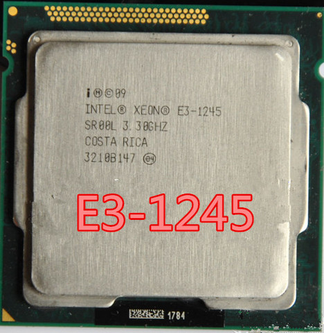 Intel Xeon Processor E3-1245 e3-1245  E3 1245 Quad-Core Processor LGA1155 Desktop CPU in stock ► Photo 1/1