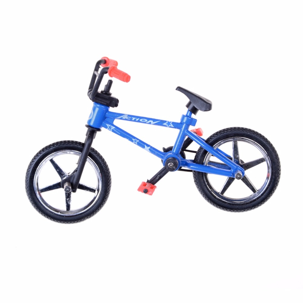 Fmingdou Finger Alloy Bicycle Model Mini MTB BMX Fixie Bike Boys Toy Creative Game Gift green1