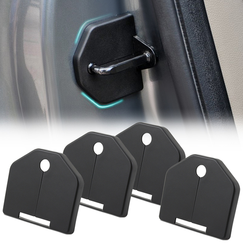 4Pcs/set Car Door Lock Decoration Cover Car Covers Door Stopper Protection Cover For Ford Focus 2 MK2 2005-2014 ► Photo 1/6