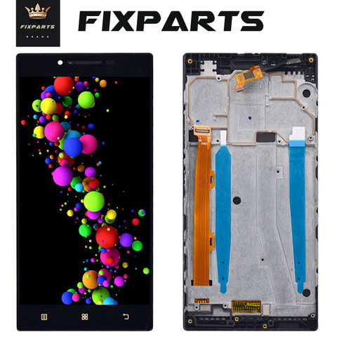 For Lenovo P70 LCD Display Touch Screen Digitizer Assembly with Frame P70-A P70-T Replacement +Tools For 5.0