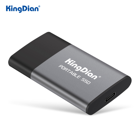 KingDian Portable SSD 1tb 120GB 240GB 500GB SSD Hard Drive External SSD USB 3.0 1.8'' External Solid State Drive For laptop ► Photo 1/6